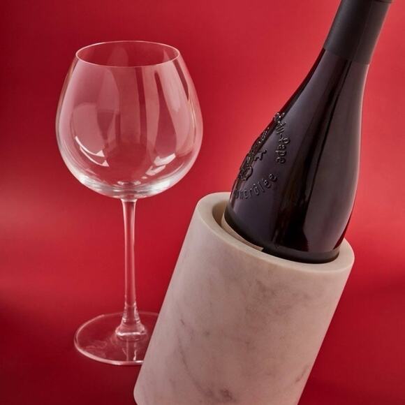 Offset marble wine chiller white and gray - Picture 12 of 12